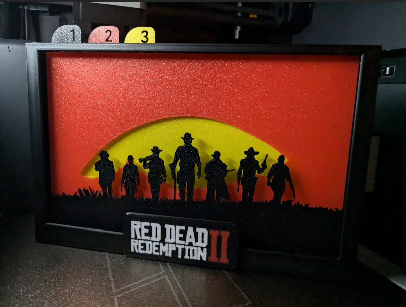 Caixa de Sombra Red Dead Redemption 2