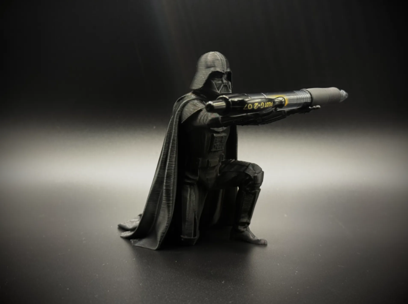 suporte de canetas Darth vader