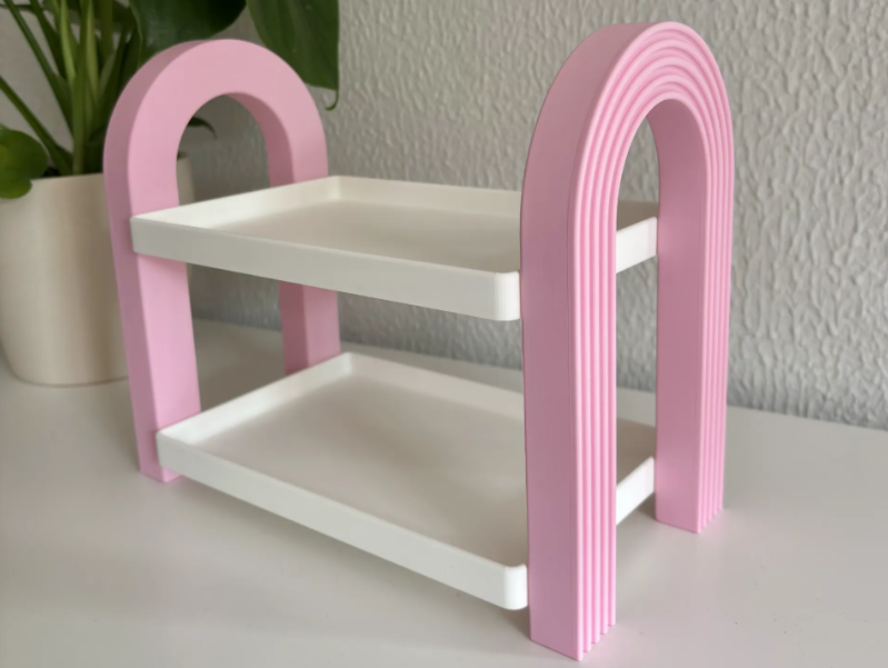 Mini estante dupla para utensílios